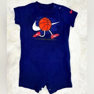 NIKE Baby Boy Running Basketball Romper